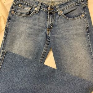 Levi Bootcut Jeans Low-rise